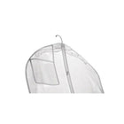 Eddie's 72" Zipper Garment Bags For Bridal Gowns - White - 12 Pack-Garment Bags