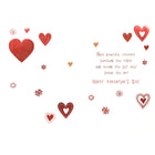 Rosedale Gold Greeting Cards/Envelopes - Happy Valentine's Day Niece - 5-1/2" x 8" - 6 Pack-Contains glitter or foil embellishments