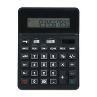 TRU RED OTR 290 12-Digit Desktop Calculator - Black-Desktop calculator with easy-view 12-digit angled LCD display