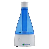 PureGuardian H920BLCA 10-Hour Ultrasonic Cool Mist Humidifier-Silver Clean™ Protection fights the growth of mold and mildew on the surface of the water tank