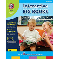 eBook: Interactive Big Books (PDF version - 1-User Download) - ISBN 978-1-55319-142-1 - Grade Pre-K-You will receive two emails: one confirming your entire order, and one with a "Download Software" buttonYou can download immediately or return to your email to download later