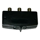 Digiwave A/B Switch, 3.1" x 2.4" x 1.5", Black-This device allows you to connect one toslink optical digital audio source and split into two different receiving devices such as a A/V receiver and a television