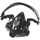 Honeywell North 7700 Series Half-Mask Respirator, Silicone, Medium - 3 Pack-Size - Medium