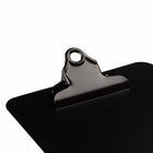 JAM Paper Small Aluminum Memo Clipboard - 6" W x 9" H - Black-Our clipboards feature a durable clip for securing papers.