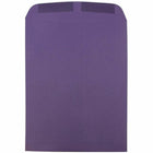 JAM Paper Open End Catalog Envelopes - 9" x 12" - Dark Purple - 50 Pack -Size: 9" L x 12" W