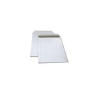 Enviro-logiXTM Flat Mailers - Open End - Peel & Stick - 12.75" x 15" - White - 100 Pack-Flat Mailers