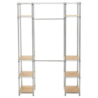 TRINITY EcoStorage Expandable Closet Organizer, Chrome (TBFZ-2701)-Sustainable, renewable resources are used in its production