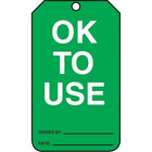 Equipment Status and Inspection Safety Tags, Do not use, SAU738, 25 Pack-Language - English