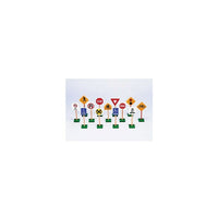 Guidecraft Block Play traffic Signs, 7", 13/Pack (GD-309)-Age group and grade: Ages 3+ and grades Pre-school - 2nd