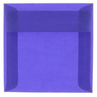 JAM Paper 6.5 x 6.5 Square Envelopes, Purple Translucent Vellum, 50 Pack (PACV527I)-Primary blue translucent envelope