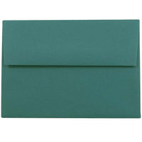 JAM Paper 4bar A1 Invitation Envelopes - 3 5/8" x 5 1/8" - Teal - 1000 Pack (5157435B)-Teal Square Envelopes