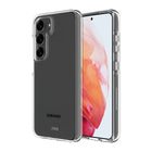 AXS Crystal Shield Case Made with recycled plastic for Samsung Galaxy S23+ - Clear-6ft drop tested to protect from drops in most everyday situations