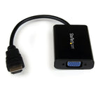 StarTech HDMI to VGA Video Adapter Converter with Audio for Desktop PC/Laptop/Ultrabook1920 x 1200-Easily make your new HDMI® equipment (Desktop, Laptop, or Ultra book) compatible with a VGA display (Television, Monitor, Projector).
