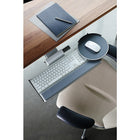 Humanscale 6G Keyboard System, White-Solidly anchored to any work surface, and shape to specific user needs
