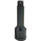 Gray Tools 1-1/2" Drive Black Impact Extension, 8" Long-Drive Size: 1-1/2"