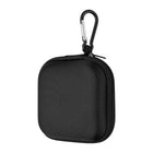 Nifty Square Earbud Case NSECBK - Black-Slim design fits in pockets and easy to carry