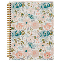 Staples Paperback Notebook - 8" x 10" - 80 Pages - Pastel Abstract-80 sheets