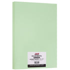 JAM Paper Vellum Bristol Tabloid Cardstock, 11 x 17, 110 lb. Green, 50 Pack (16932843)-Colour: Green 110 lb. Cover
