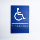 Futech WS001 Single Handicap Sign-Size: 5.75" W x 8.75"L