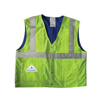 TechNiche HYPERKEWL  Evaporative Cooling Traffic Safety CSA Class II Compliant Vest, Hi-Viz Orange, L/XL-Evaporative Cooling Vest, soak in water for 1-2 minutes and enjoy cooling relief and comfort