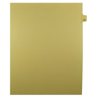 Mark Maker Legal Exhibit Index Tab Buff Single Tabs, 1/25th Cut, Letter Size, No Holes, Number 104, 25 Pack-Buff Single Tabs, 1/25th Cut
