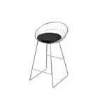 Plata Import Kylie Bar Stool, Chrome, 2 Pack (BS-8321-CH-S2)-Bar Stool