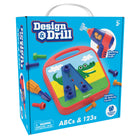 Educational Insights Design & Drill ABCs & 123s - Multicolor-Power up the learning! Little learners can experience the thrill of the drill, using a kid-friendly Design & Drill power drill, colorful bolts, and adorable letter and number cards to practice key preschool skills