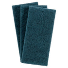 3M Doodlebug Blue Scrub Pads - 5 Pack-4.6" x 10"