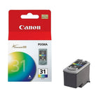 Canon CL-31 Colour Ink Cartridge (1900B002A)-Get standard-yield capacity per ink cartridge while enjoying cost savings