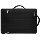 Vangoddy Slate Shoudler Carrying Bag For 17.3" Laptop - Black-3 carrying options: hand carry bag, messenger bag, or backpack