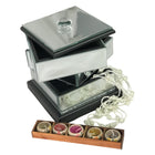 Elegance Mirrored Jewelry Organizer 3 Compartments-5