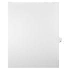 Mark Maker Legal Exhibit Index Tab White Single Tabs, 1/25th Cut, Letter Size, No Holes, Number 40, 25 Pack-White Single Tabs, 1/25th Cut