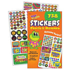 Trend Enterprises Stickers Pad, Praise and Reward, 4428 Pack-Design: Praise and reward