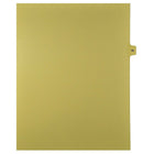 Mark Maker Legal Exhibit Index Tab Buff Single Tabs, 1/15th Cut, Letter Size, No Holes, Number 95, 25 Pack-Buff Single Tabs, 1/15th Cut