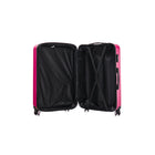 TOSCANO EMINENTE 20" Hardside Carry On Luggage - Fuschia-5 Year Limited Global Warranty