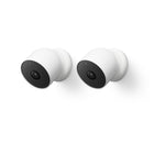 Google Nest Cam Indoor/Outdoor Battery Camera - 2 Pack-Alerts for people, animals, and vehicles