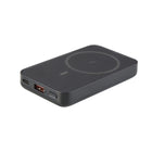 Powerology 5000 mAh Power Bank with MagSafe - Black-Overheat protection
