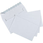 Staples White A9 Invitation Envelopes with QuickStrip Flap - 50 Pack-Designed for mailing invitations, announcements, cards, photos and other inserts