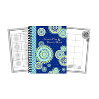Eureka Blue Harmony Lesson Plan Books, 2 Pack (EU-866273)-Published by Paper Magic Group