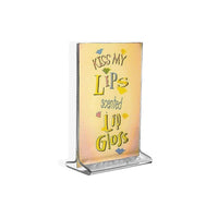 Azar Displays 6" x 4" Vertical Top Load Acrylic Sign Holder, Clear, 10 Pack (142726)-Perfect for schools, businesses, homes, and retail stores