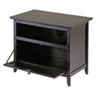 Winsome Zara TV Stand, Espresso-Compact TV stand offers clean, contemporary style for smaller spaces