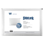 Winnable Slidelock Legal Size Poly Zipper Closure Envelope, Clear, 10" x 15", 1 1/4" Expansion-Polypropylene, Clear