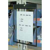 Premium Job Ticket Holders, PC529, 25 Pack-Sewn edges are reinforced with heavy-duty vinyl and a brass eyelet is centered for hanging.