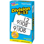 TREND enterprises, Inc. Division 0-12 Skill Drill Flash Cards, 91 cards-Self-checking, with answers on card backs