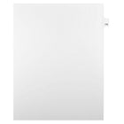 Mark Maker Legal Exhibit Index Tab White Single Tabs, 1/25th Cut, Letter Size, No Holes, Number 179, 25 Pack-White Single Tabs, 1/25th Cut