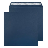 Blake Creative Color Dark Blue Invitation Envelopes - 8 5/8" W x 8 5/8" L - Passport Blue - 10 Pack-Passport Blue