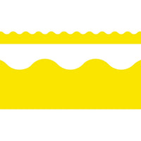 Trend Terrific Trimmers, 39 ft, Yellow, 66 Pack-Use in meeting spaces, classrooms, lobbies; craft projects, too. Colours coordinate with TREND decor.