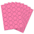 JAM Paper Circle Round Label Sticker Seals - 1-2/3" Diameter - Ultra Pink - 120 Pack -Size: Medium, 1 2/3 Inch Diameter, Perfect size for sealing envelopes and labeling anything to keep you organized
