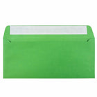JAM Paper #10 Business Envelopes, Peel and Seal Closure, 4 1/8 x 9.5, Christmas Green Recycled, 1000 Pack (86555B)-Christmas green