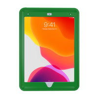 CTA Digital Protective Case with Rotatable Grip Kickstand for 10.2" iPad Gen 7 and 8, Air 3 and 10.5" Pro - Green-Impact resistant hard case shields iPad from drops, falls and collisions